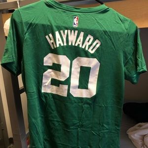 Nike Celtics #20 Gordon Hayward T-shirt